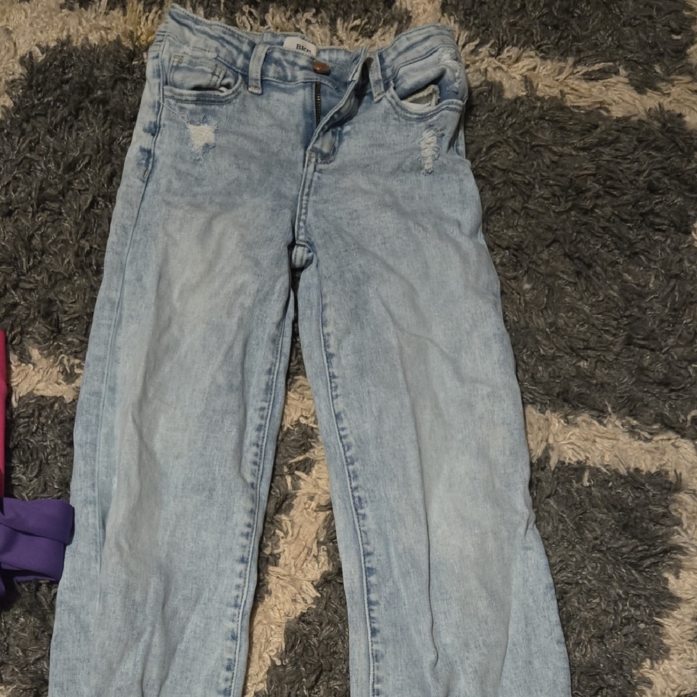 BKE Light Blue Straight Leg Jeans
